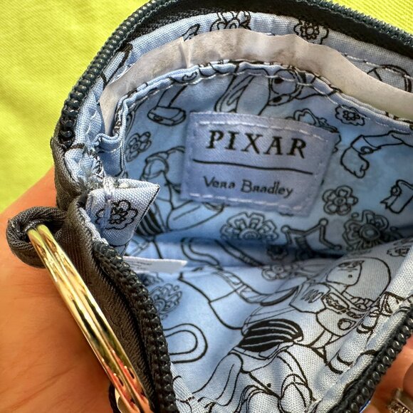 VERA BRADLEY DISNEY PIXAR ZIP ID CASE W/ BO PEEP'S SHEEP:NWT ANDY'S ROOM - Picture 7 of 9